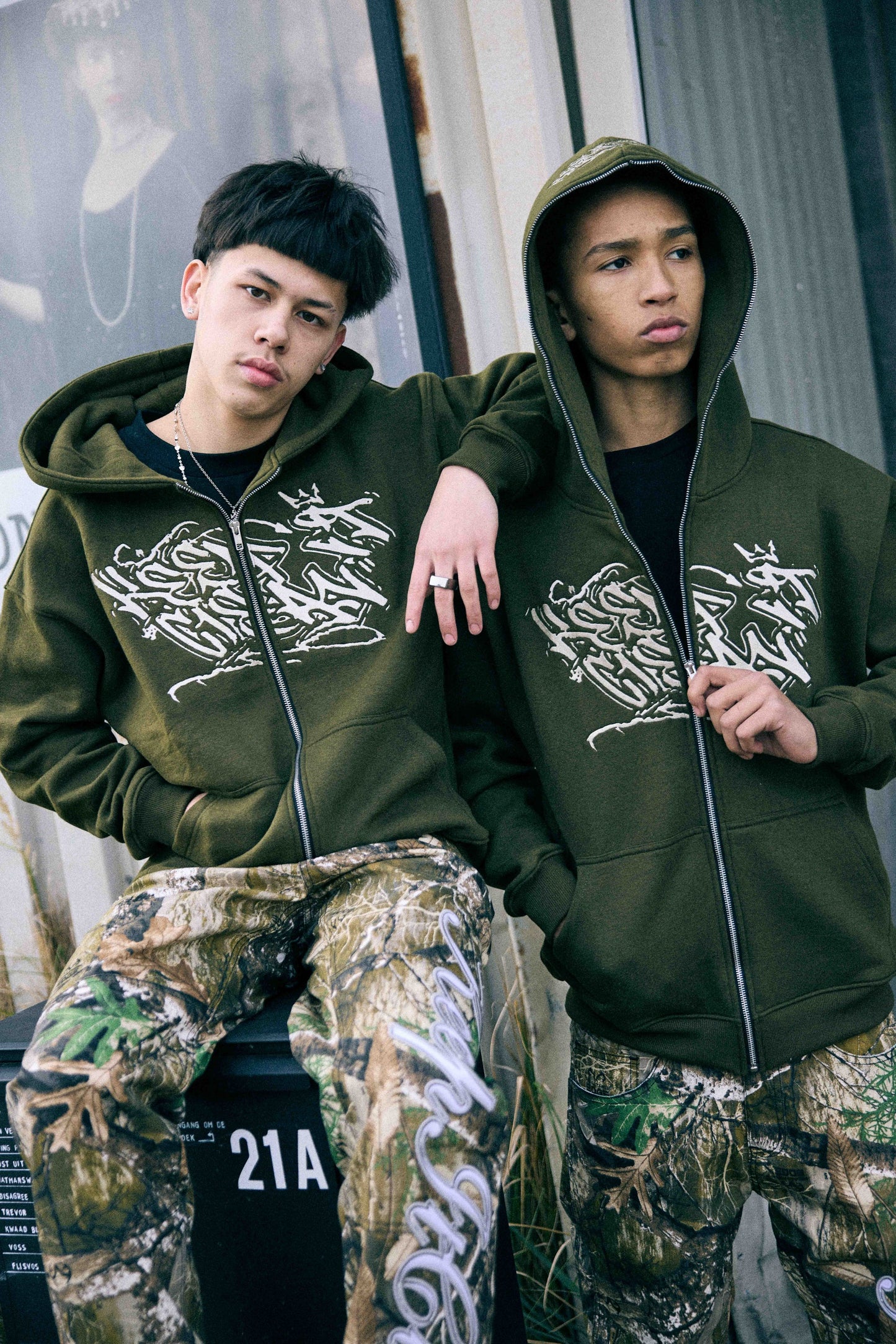 KEEP IT CLEAN -WILDLIFE CAMO PANTS