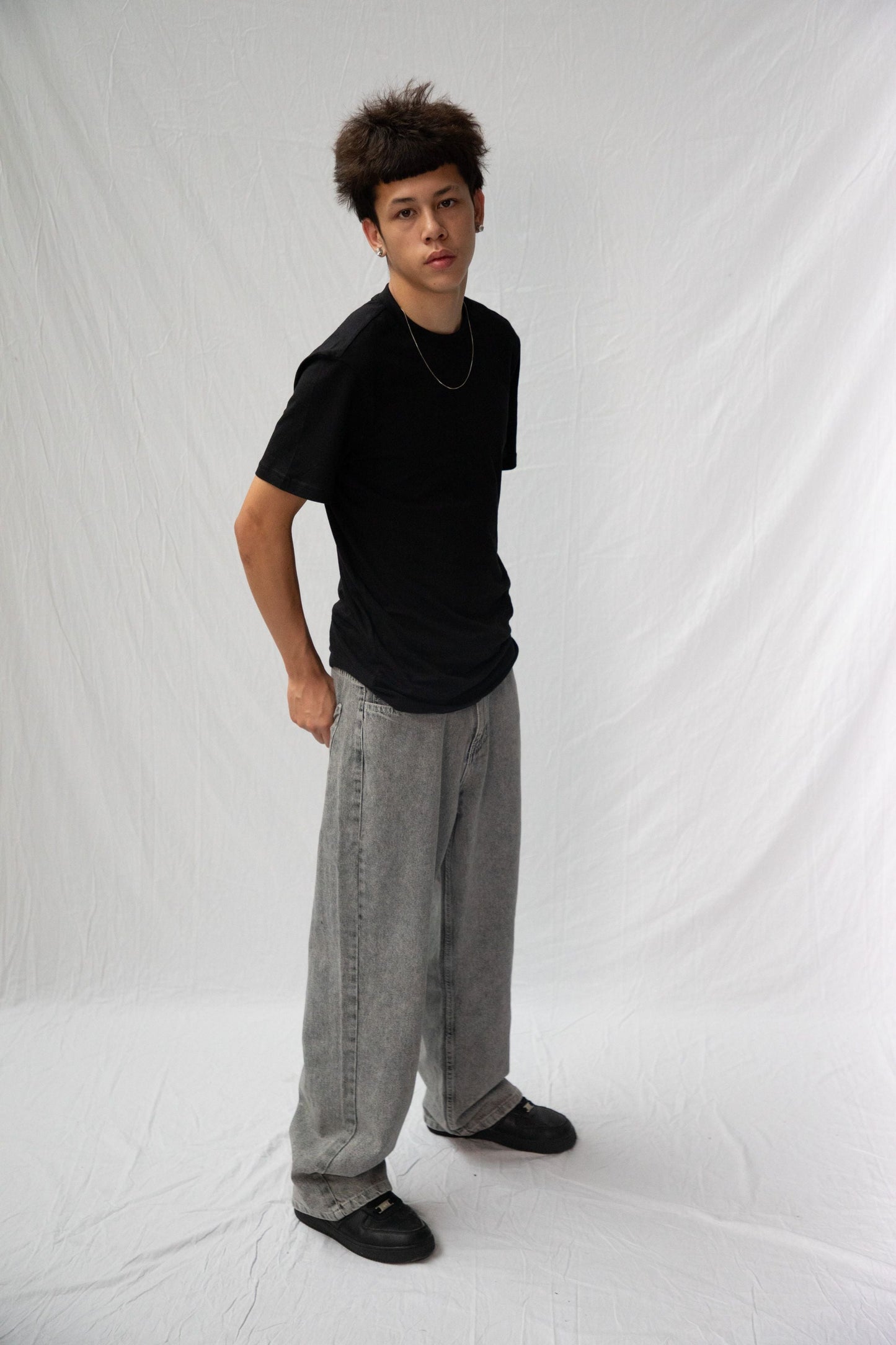 KEEP IT CLEAN - LOOSE PANT - SILVER