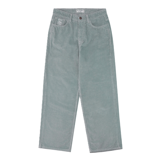 KEEP IT CLEAN - LOOSE PANT CORDUROY - AQUA/MINT