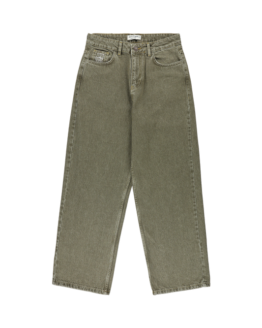 KEEP IT CLEAN - LOOSE PANT DARK SAGE