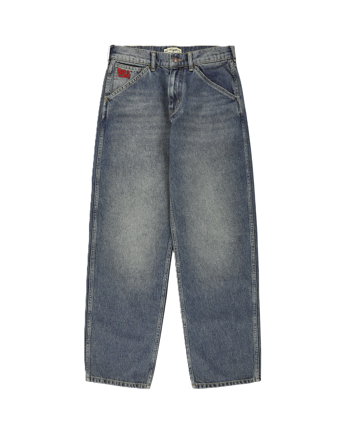 KEEP IT CLEAN - RELAXED PANTS BLUE VINTAGE
