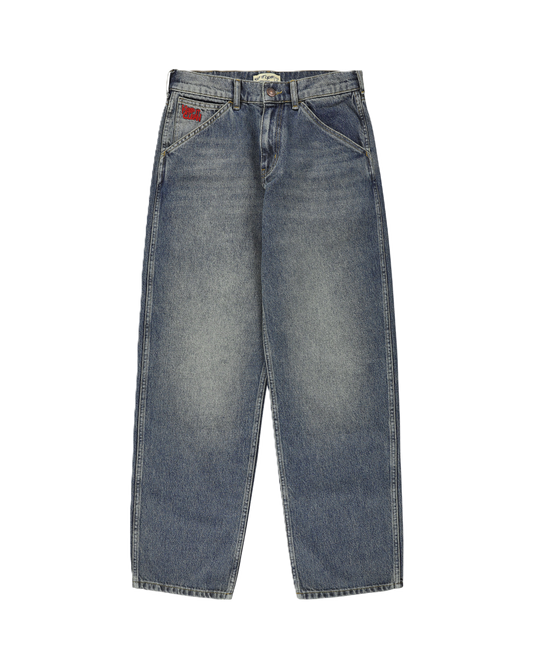 KEEP IT CLEAN - RELAXED PANTS BLUE VINTAGE