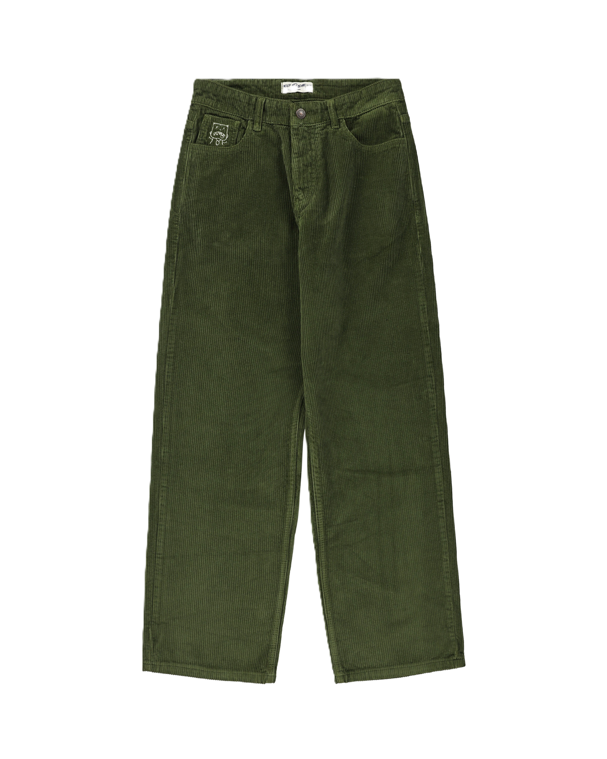 KEEP IT CLEAN - LOOSE CORDS MOSS GREEN