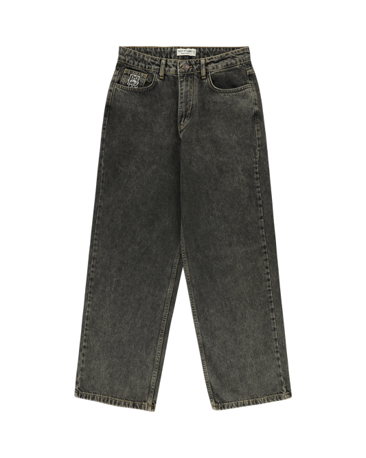 KEEP IT CLEAN - LOOSE PANT - FADED BLACK