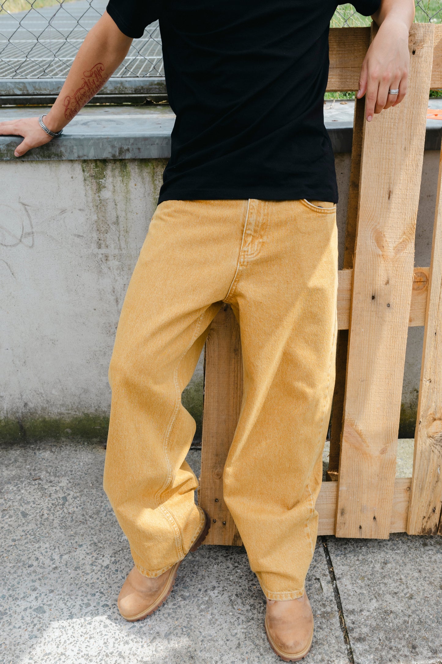 KEEP IT CLEAN - LOOSE PANT OCHRE