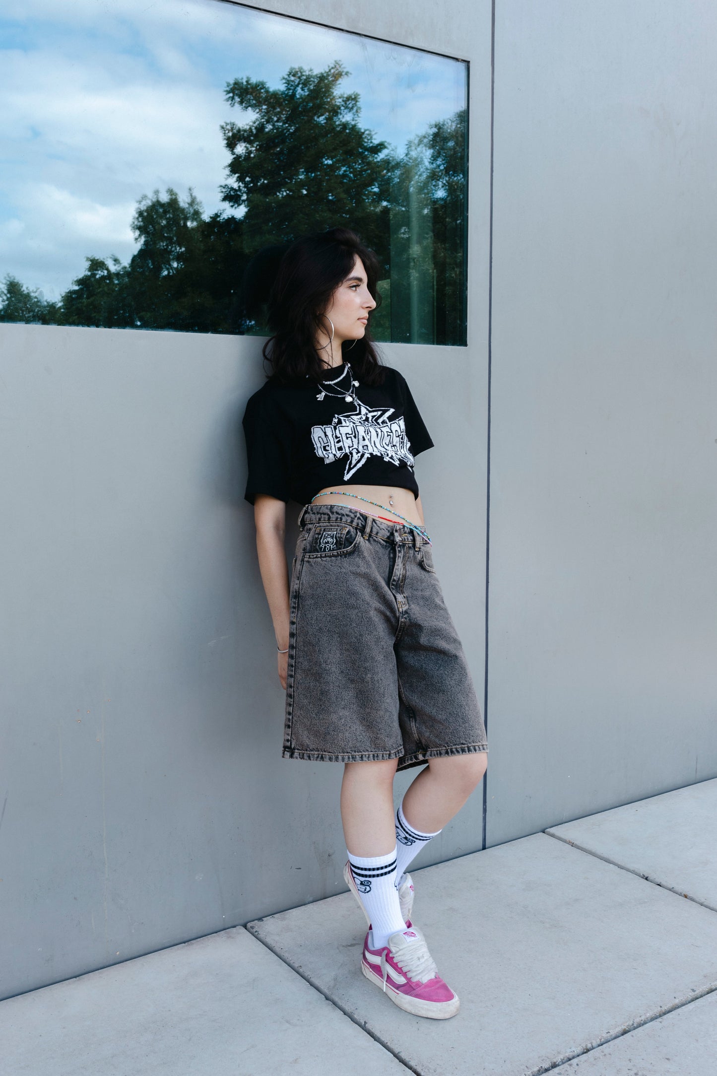 KEEP IT CLEAN - LOOSE SHORT - SILVER BROWN