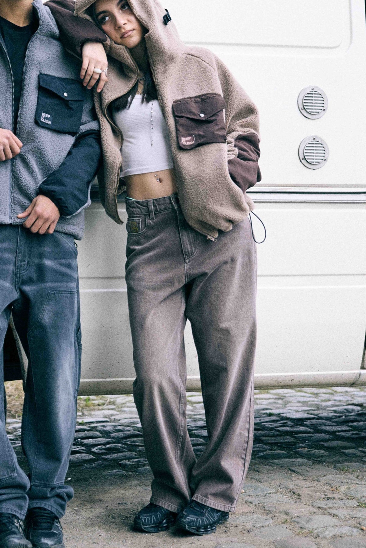 KEEP IT CLEAN - LOOSE PANT - WASHED SMOKE
