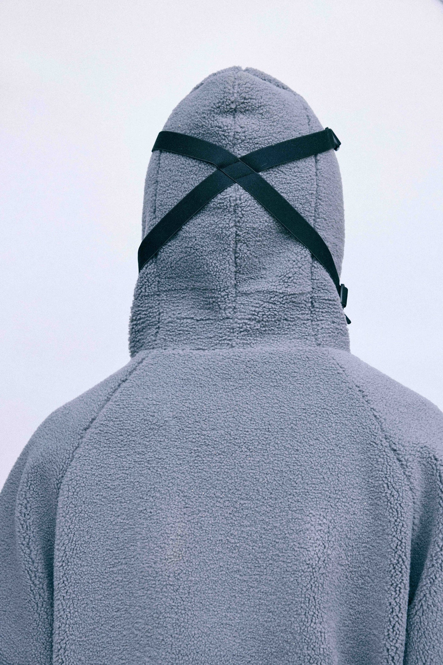 K.I.C. URBAN SHERPA JACKET ASH GREY