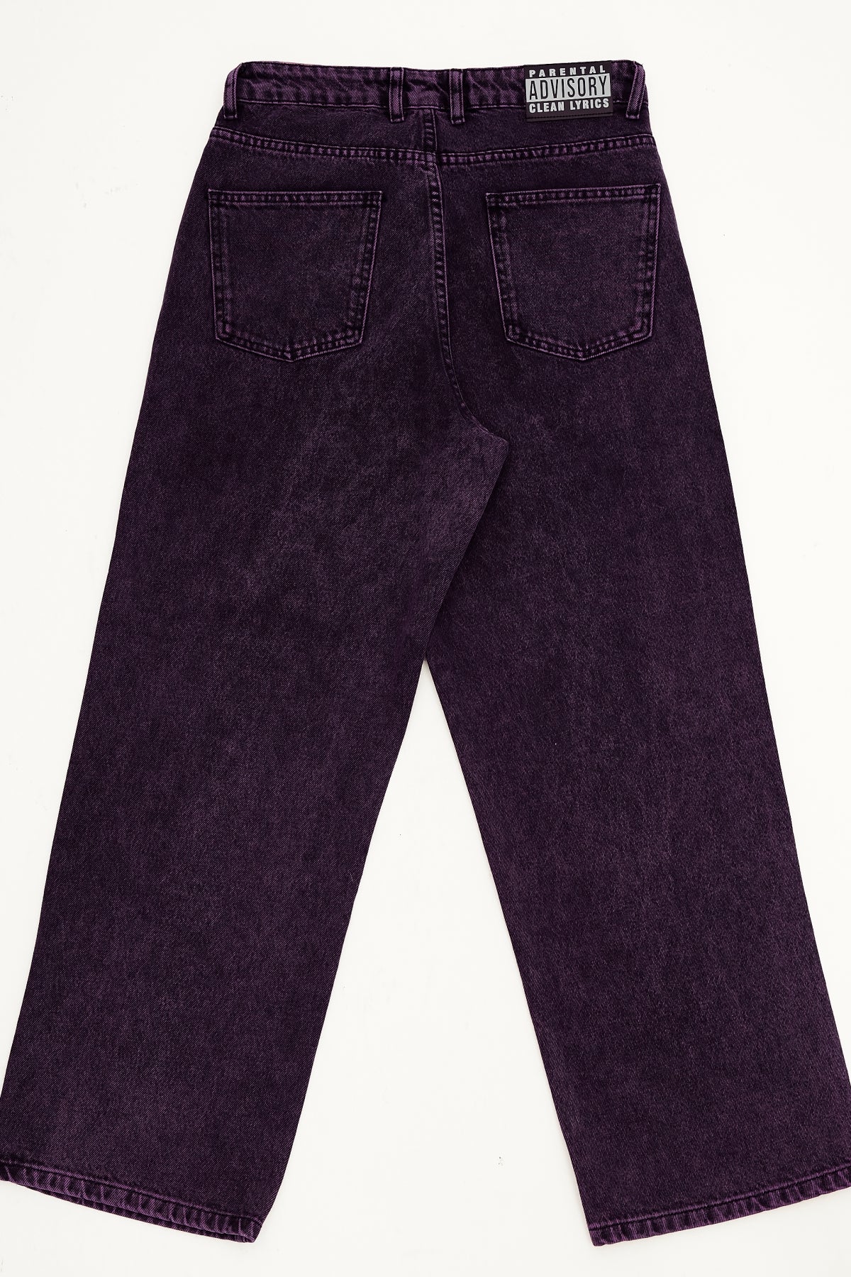 KEEP IT CLEAN - LOOSE PANT - PURPLE/BLACK