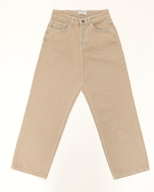 KEEP IT CLEAN SPECIAL BEIGE UP  LOOSE PANTS