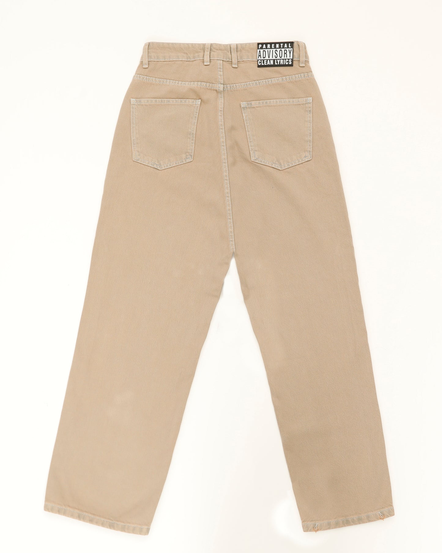 KEEP IT CLEAN SPECIAL BEIGE UP  LOOSE PANTS